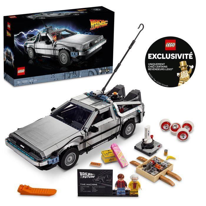 LEGO® 10300 Exclu Cdiscount La machine à remonter le temps de Retour vers le futur