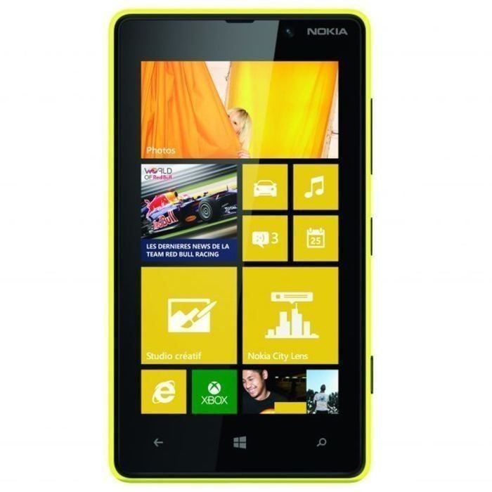 NOKIA Lumia 820 Jaune Cdiscount Téléphonie