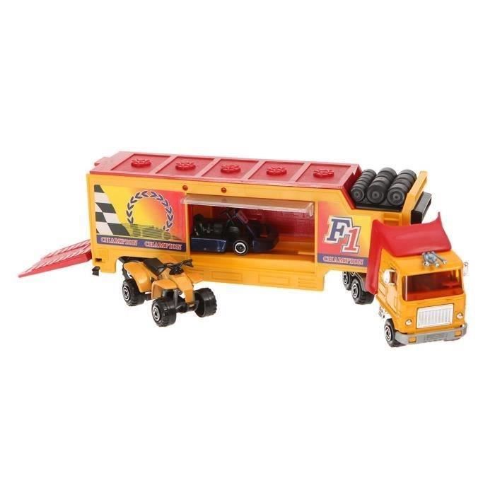 camion transporteur de voiture majorette