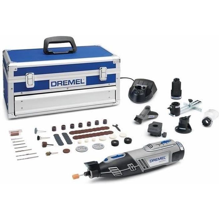 Dremel 8220 Outil Rotatif Multifonction Sans Fil 12v Livre Avec 5 Adaptations 65 Accessoires Vitesse 5000 35000tr Min Achat Vente Outil Multifonctions Outil Multi Usage F0138220jk Cdiscount