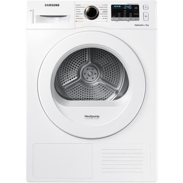 Photo de samsung-dv80m5010kw-seche-linge-8-kg-pompe-a-chaleur-a-blanc