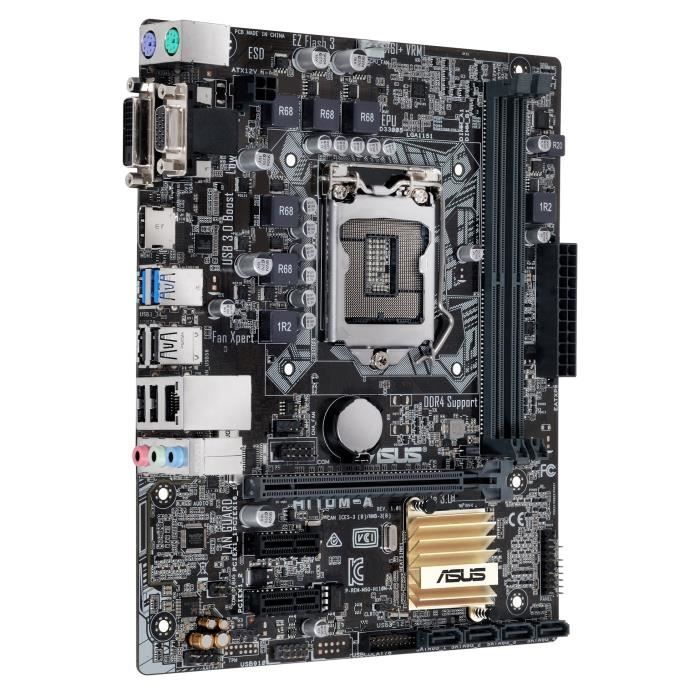 Carte mère Asus H110M-K D3 LGA1151/DDR3/M-ATX