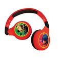 Casque audio Bluetooth® 2 en 1 Miraculous pour enfants - LEXIBOOK-0