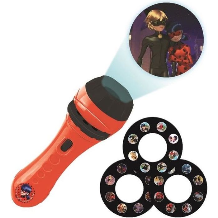 MIRACULOUS - Projecteur à histoires et lampe torche - LEXIBOOK