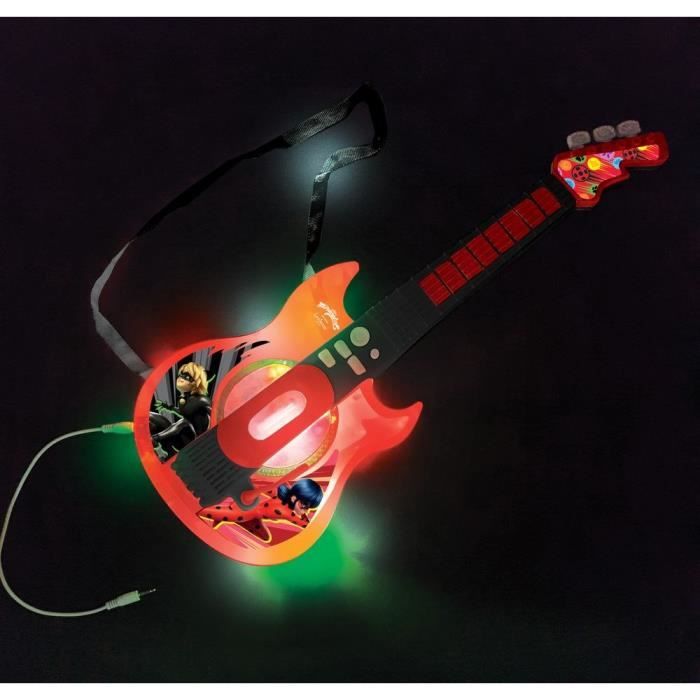 Une super guitare électronique Ladybug et des lunettes avec micro pour  découvrir la musique en s'amusant et avec style ! - Cdiscount Jeux - Jouets
