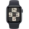 Apple Watch SE GPS - 40mm - Boîtier Midnight Aluminium - Bracelet Midnight Sport Band - S/M-1