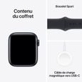 Apple Watch SE GPS - 40mm - Boîtier Midnight Aluminium - Bracelet Midnight Sport Band - S/M-5