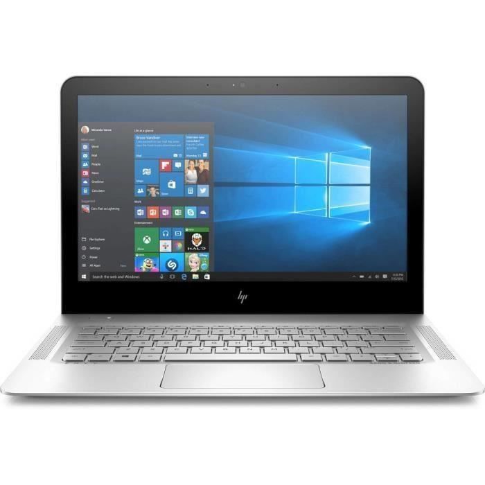 Achat PC Portable HP PC PORTABLE ENVY- 13ab000nf- 13.3"- 4 Go de RAM- Windows 10- Intel Core i3-7100U- Intel HD 620- Disque dur 128 Go pas cher