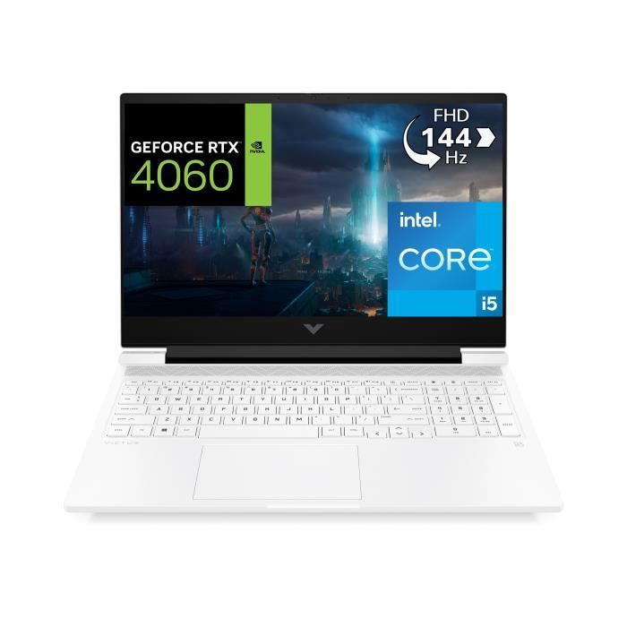 PC Portable HP Victus Gaming 16 r0020nf 161 FHD Core i5 13500H RAM 16Go 512Go SSD GeForce RTX 4060 8 Go VRAM Win11
