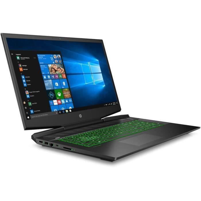Vente PC Portable HP PC Portable Pavilion Gaming 17-cd0070nf - 17"FHD - Core™ i5-9300H - RAM 8Go - Stockage 128Go SSD + 1To HDD - GTX1650 - Win 10 pas cher