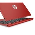 HP PC portable- x2 10n130nf - rouge -10,1'- 2Go de RAM - Windows 10 - Intel® Atom™ x5-Z8300  -Intel HD -Disque dur eMMC 32Go-3