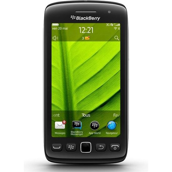Smartphone - BLACKBERRY - Torch 9860 - Ecran 3.7" - Appareil photo 5 MP - Mémoire interne 4 Go - Noir