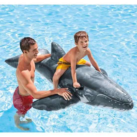 Baleine Gonflable à Chevaucher Piscine INTEX - Jeu D’eau
