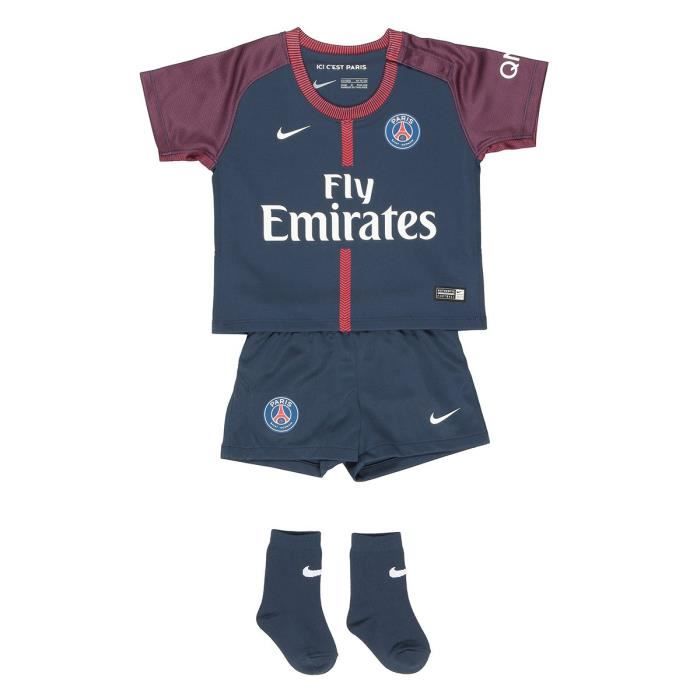 Nike Ensemble Bebe Paris Saint Germain Bleu Et Rouge Cdiscount Sport