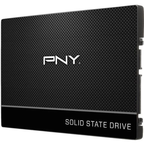 PNY - Disque SSD Interne - CS900 - 120Go - 2,5 (SSD7CS900-120-PB