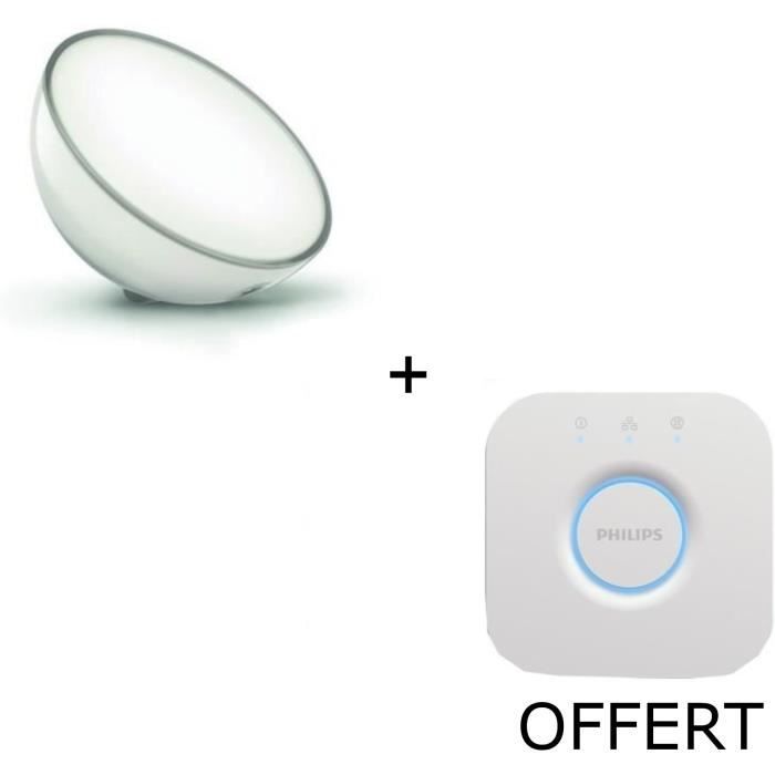 PHILIPS Lampe Hue Go avec pont de connexion Offert - Lumière