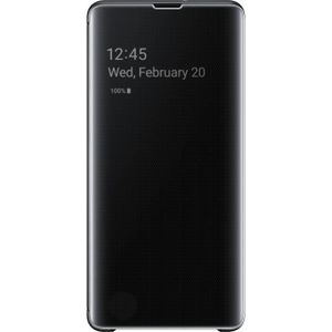 HOUSSE - ÉTUI Samsung Clear View cover S10+ Noir