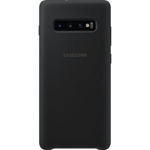 COQUE - BUMPER Samsung Coque Silicone S10+ ultra fine - Noir