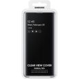Samsung Clear View cover S10+ Noir-4