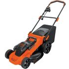 BLACK + DECKER Tondeuse électrique filaire - BLACK+DECKER - LM2000-QS - 2000W - 48cm de coupe - Mulching, éjection latérale ou bac 50L