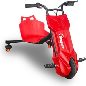 TROTTINETTE ADULTE BEEPER Tricycle électrique Driftrike enfant Rouge