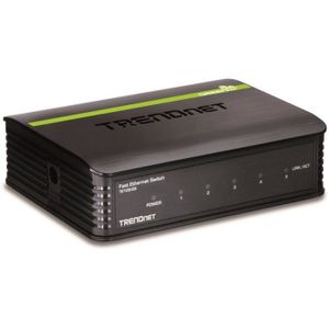 SWITCH - HUB ETHERNET  TRENDnet TE100-S5 - Switch 5 ports Ethernet