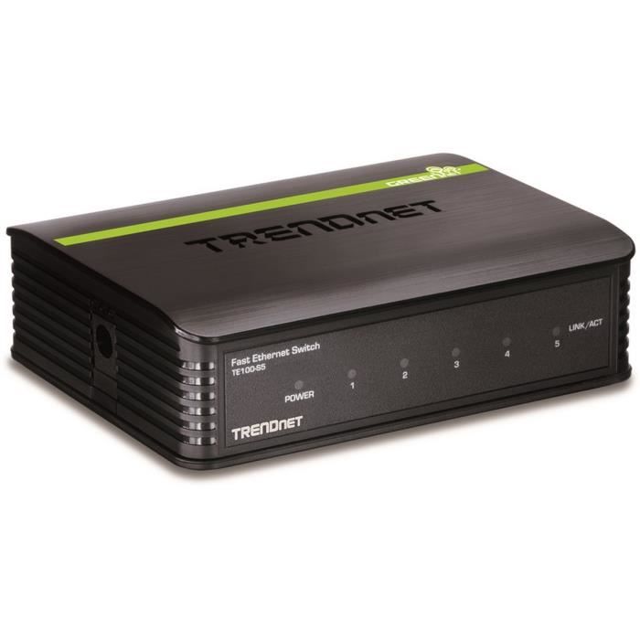 TRENDnet TE100-S5 - Switch 5 ports Ethernet