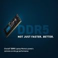 Mémoire RAM - CRUCIAL - DDR5-4800 SODIMM - 16 Go (CT16G48C40S5)-2