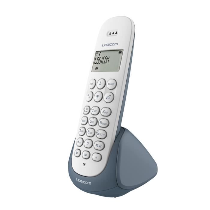 Logicom Aura 150 Solo Téléphone Sans Fil Sans Répondeur Ardoise