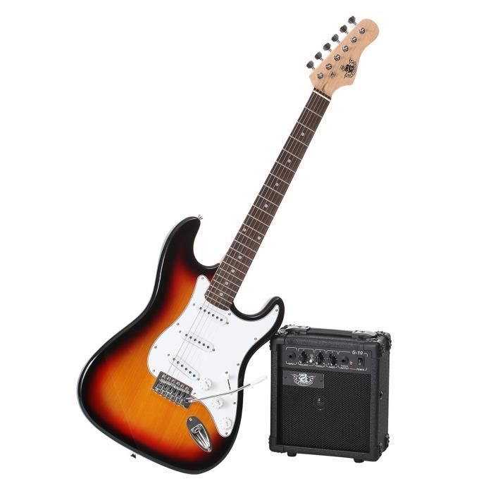 Guitare électrique SX - Guitare adulte - Guitare Stratocaster - Guitare  électrique