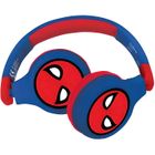 SPIDER-MAN - Casque 2 en 1 Bluetooth® - Filaire confortable et pliable pour enfants avec limitation de son - LEXIBOOK