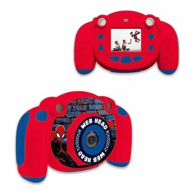 Lexibook Spiderman Appareil Photo Numérique Enfant Photo vidéo audio & jeux carte SD 32 Go