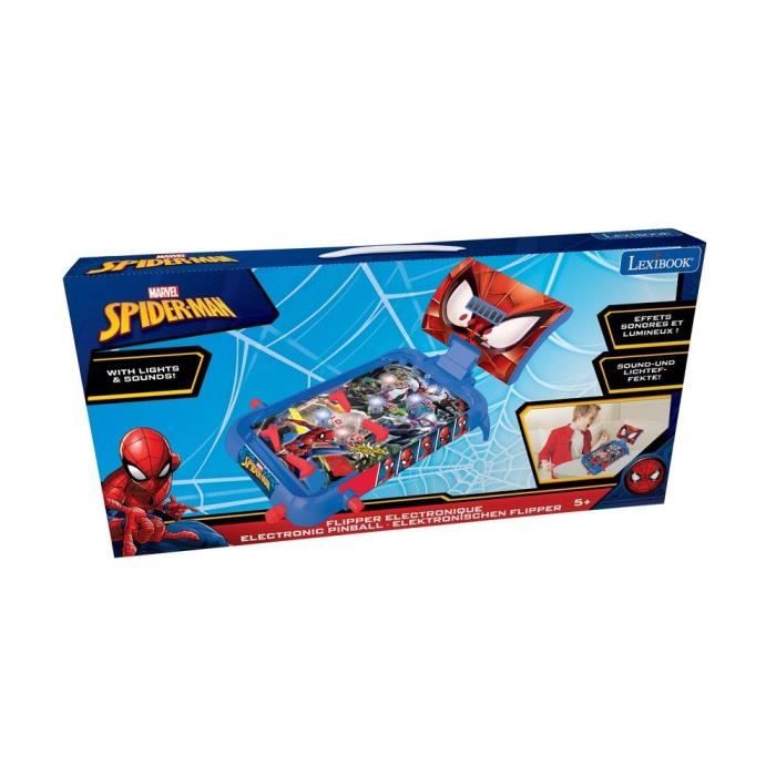 Marvel - Flipper Électronique Lexibook Spider-Man | Smyths Toys France