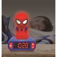 SPIDER-MAN - Réveil digital avec veilleuse lumineuse en 3D et effets sonores - LEXIBOOK-3