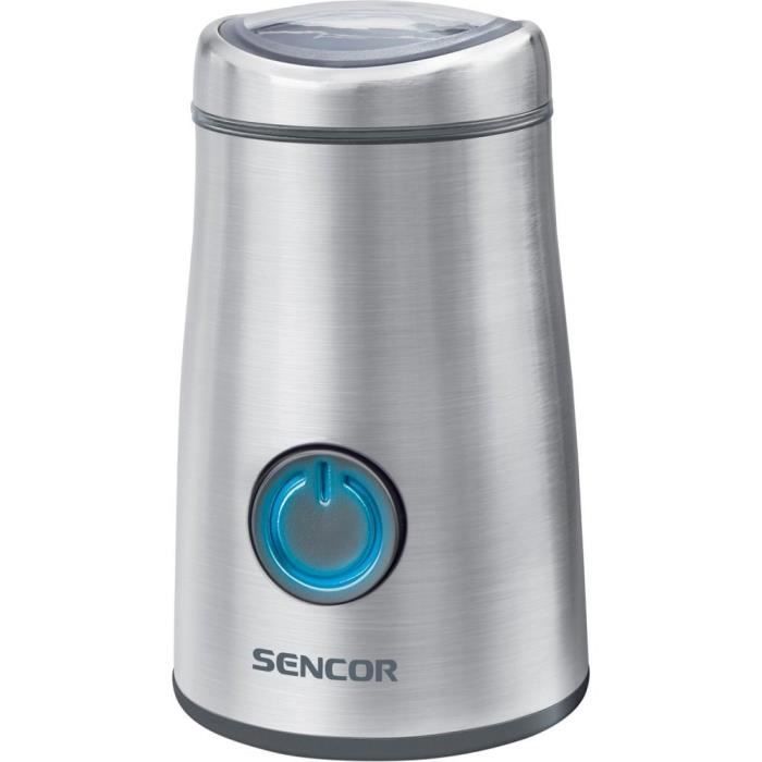 Sencor Moulin à café SCG 3050SS - Réservoir 50g Mouture réglable Puissance 150W