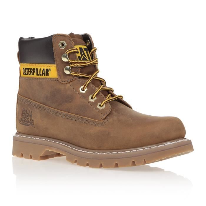 Caterpillar Bottines Colorado Homme Marron Bronze Marron Bronze Cdiscount Chaussures