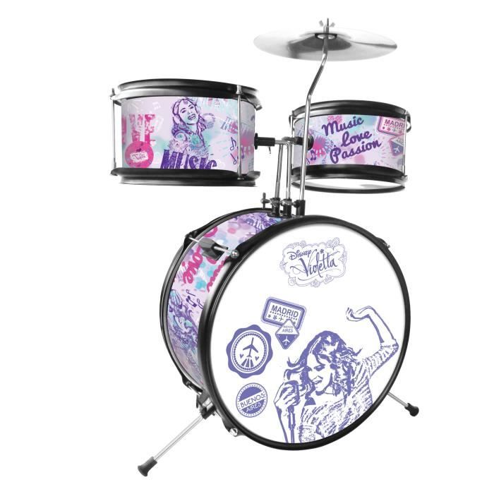 Violetta Batterie Junior Enfant 5 A 10 Ans Lexibook Cdiscount Jeux Jouets