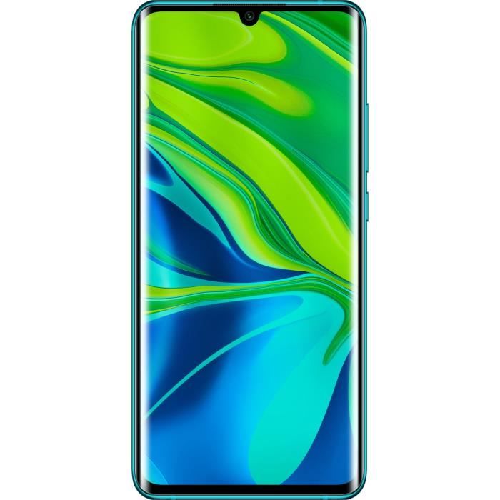 Vente Téléphone portable XIAOMI MI Note 10 Vert 128 Go pas cher Vente Téléphone portable XIAOMI MI Note 10 Vert 128 Go pas cher