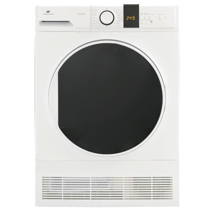 Sèche-linge à condensation CONTINENTAL EDISON CESLCE10W1 – 10 kg – Blanc -  Cdiscount Electroménager