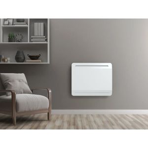 OCEANIC 1000 Watts Rubis Radiateur électrique fixe à inertie sèche - Design galbé - Blanc - NF