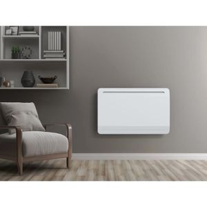 OCEANIC 1500 Watts Rubis Radiateur électrique fixe à inertie sèche - Design galbé - Blanc - NF