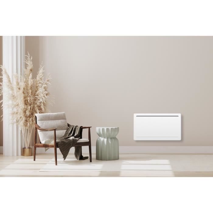 Radiateur électrique à inertie sèche 1500W blanc - Chauffage - Achat & prix