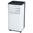 OCEANIC Climatiseur mobile monobloc - 2600 watts - 9000 Btu - Programmable 24h - Classe énergétique A-0