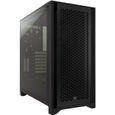 Boîtier PC Gaming - CORSAIR - 4000D Airflow - Moyen Tour - Verre trempé - Noir (CC9011200WW)-0
