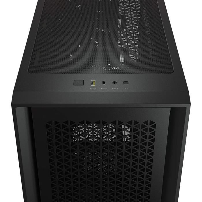 Boîtier PC Gaming - CORSAIR - 4000D Airflow - Moyen Tour - Verre