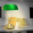 Lampe De Bureau 40 W Vert Et Dore Achat Vente Lampe De Bureau Cdiscount