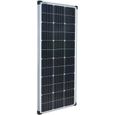 Enjoy solar® Panneau solaire monocristallin 24 V idéal pour le jardin, la caravane, etc, Mono 100W, 24V-0