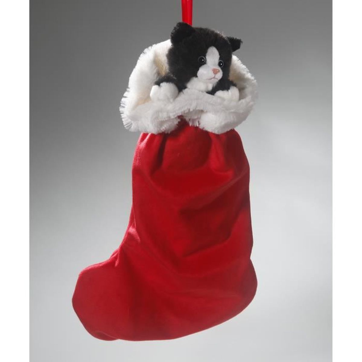 Chat Peluche Noir Blanc Dans La Chaussette De Noel 45cm Jouet Achat Vente Peluche Cdiscount Chat Peluche Noir Blanc Dans La Chaussette De Noel 45cm Jouet Achat Vente Peluche Cdiscount