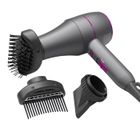 BIENCOME Sèche Cheveux Professionnel 1800W Puissant 4 Réglages de Chaleur et de Vitesse Diffuseur et Concentrateurs Inclus