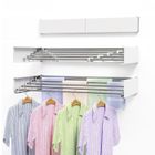 LANTHOUR Séchoir à linge mural - Etendoir à linge extensible et compact - 5 barres de séchage inoxydable